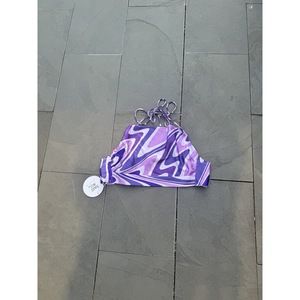 NWT Princess Polly Shae‎ Halter top Purple Swirl Size 4
